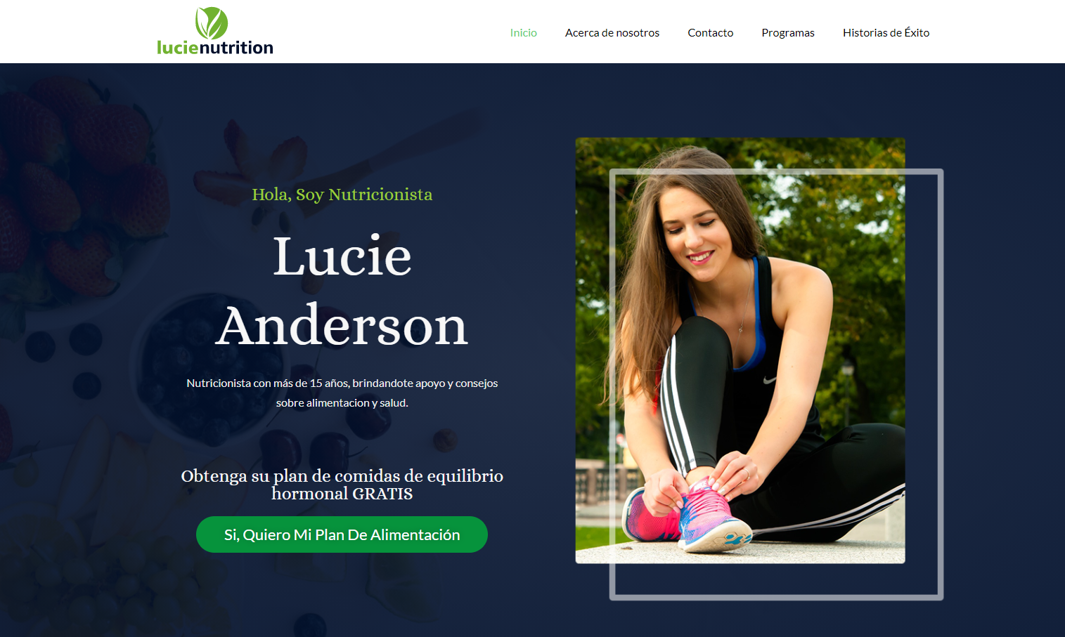 Catalogo de Nutricion Sistemas Web On line